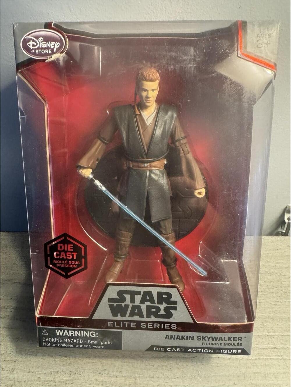 Star Wars Disney Store Elite Series Die Cast Figure - Anakin Skywalker - New!